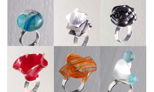 When Jody discovered the Escriba candy rings, we called Barcelona immediately! They come in hundreds of styles.
