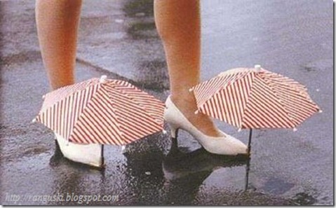 shoe umbrella