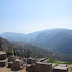 View from the Delphi excavations.