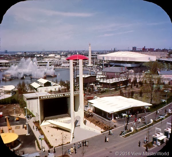 View-Master New York World's Fair 1964-1965 (A671),Scene 11 Industrial Area from the Better Living Pavilion
