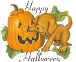 Pumpkin Puppy Happy Halloween