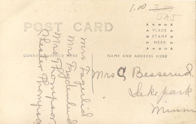 four Generations maybe Thompsons Postcard DL Antiques back four Generations maybe Thompsons Postcard DL Antiques back