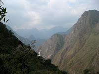 Machu Picchu in the distance