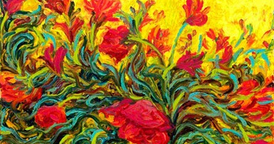 iris scott professional fingerpainting artist artpromotivate