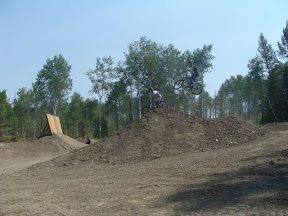 Jumps at the Bike Park