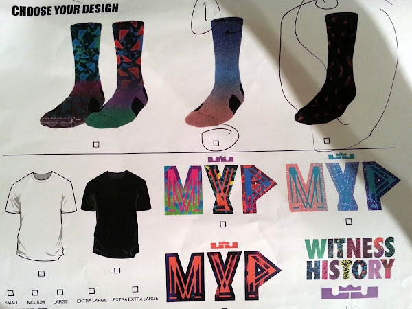 Nike Celebrates LeBron James8217 4th MVP with new Tees amp Socks