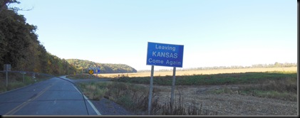 K-7 Hwy at the Kansas - Nebraska border