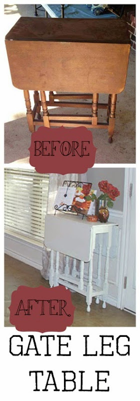 GATE LEG TABLE Before and after reveal GATE LEG TABLE Before and after reveal