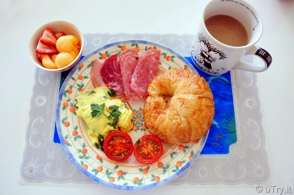 French Breakfast with Herbs Omelette—France Vacation Inspired Recipe  http://uTry.it