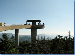 0314 Tennessee-North Carolina border - Smoky Mountain National Park - Clingmans Dome Rd - trail to Clingmans Dome