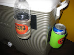 Sticky Koozie can be placed on the side of a cooler, boat, tractor, or wherever you need to keep your drink cool and handy. Sticky Koozie can be placed on the side of a cooler, boat, tractor, or wherever you need to keep your drink cool and handy.