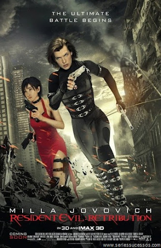Filme Poster Resident Evil 5 – Retribuição TS XviD & RMVB Legendado