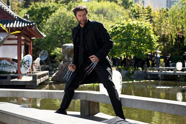 Wolverine in black