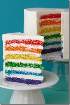 Rainbow cake Rainbow cake