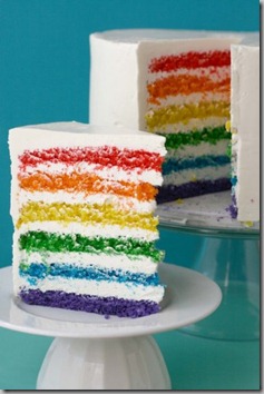 Rainbow cake