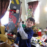 Kai on Christmas morning