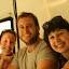 The happy passengers in the ambulance on the way to the hospital! Ben said he wanted adventure...