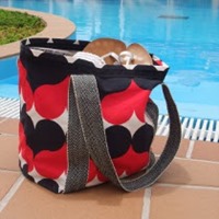 Hearts Beach Bag