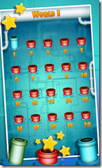 لعبة السباك Plumber للأندرويد تحتوى على 200 مستوى مقسمة إلى عوالم مختلفة