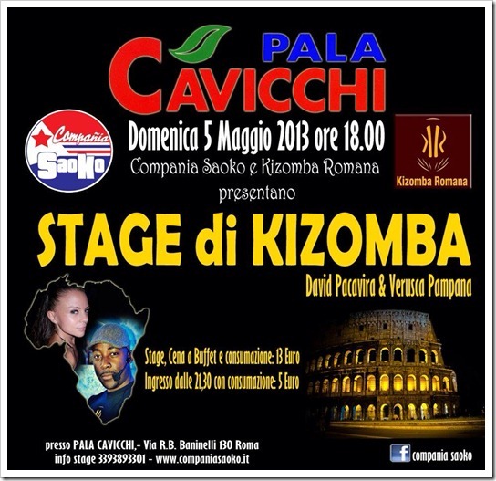 David Pacavira, stage di Kizomba al Palacavicchi[10]