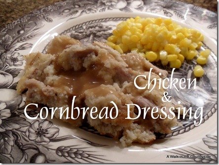 Basic Chicken & Cornbread Dressing @ A W alk in the Countryside