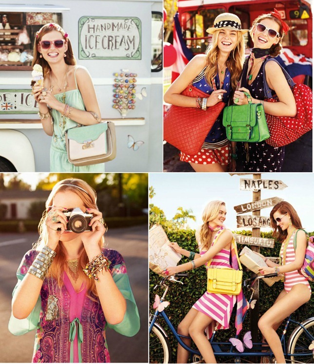 Coleção Accessorize Verão 2013 com inspirações retrô e tons pastel. accessorize verao 2013 1