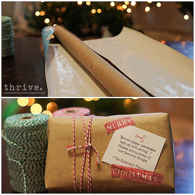 7 Things to do with wrapping paper centers - choosetothrive.blogspot.com