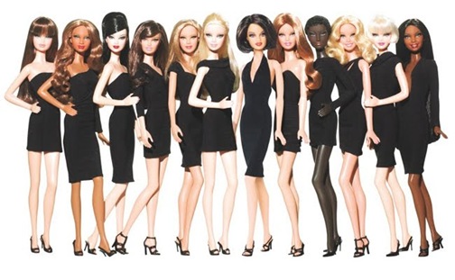 barbie 01 pretinho basico