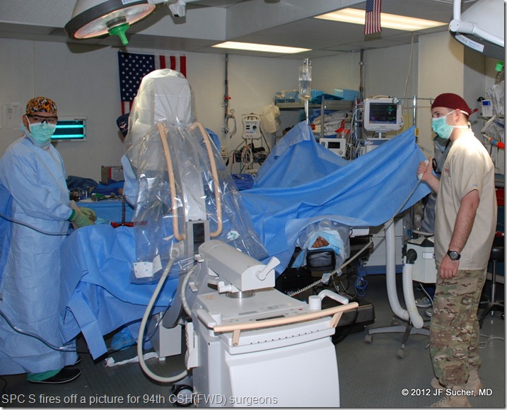 C-Arm at FOB Salerno Operating Room