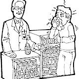 COLOREAR DIBUJOS DE FARMACIAS