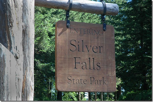 Silver Falls Sign