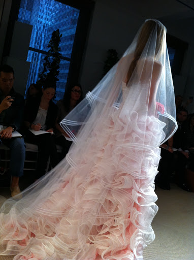 This blush-pink color is so feminine. This blush-pink color is so feminine.