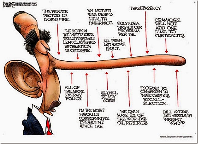 BHO Liar-in Chief pinoccchio