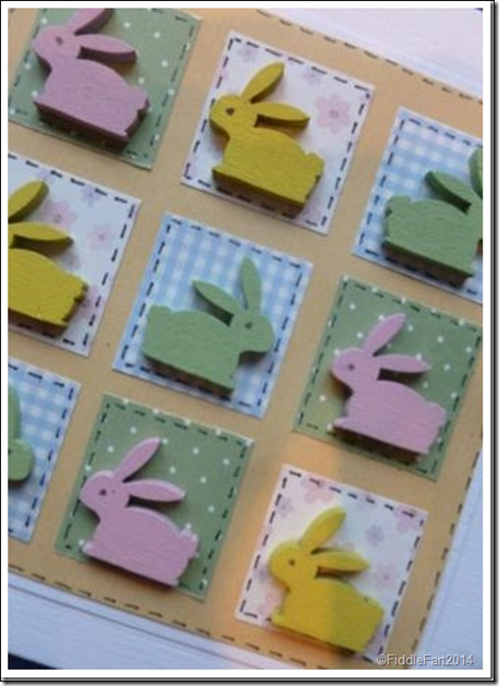 9 square Easter Bunny Card 2