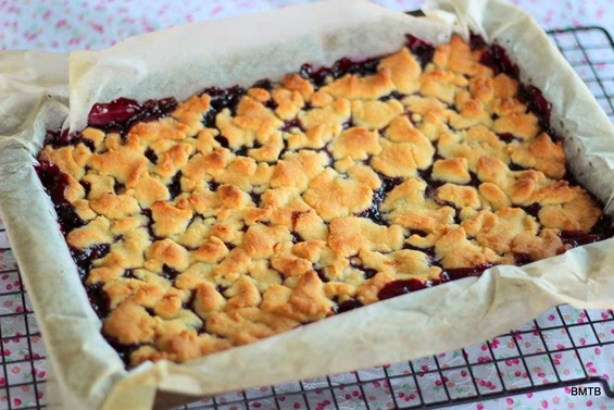 Berry Crumble Slice by Baking Makes Things Better