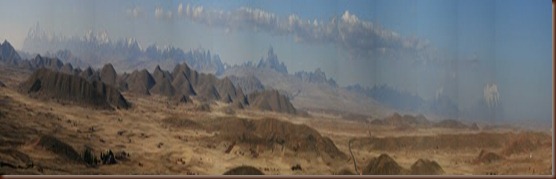 Tiwanaku Altiplano panarama Tiwanaku Altiplano panarama