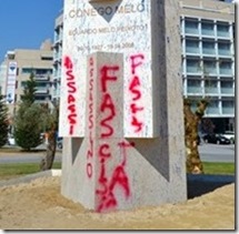 Vandalizada por um profissional de pixagens. Ago.2013 Vandalizada por um profissional de pixagens. Ago.2013