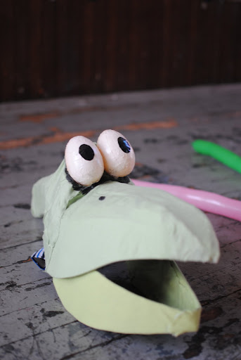 My brother-in-law's homemade Pteri mask which he wore while teaching kids to make... My brother-in-law's homemade Pteri mask which he wore while teaching kids to make...