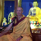 Khyenrab giving the teaching