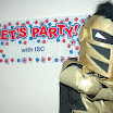 Knightro at the ISC Independence Day Celebration