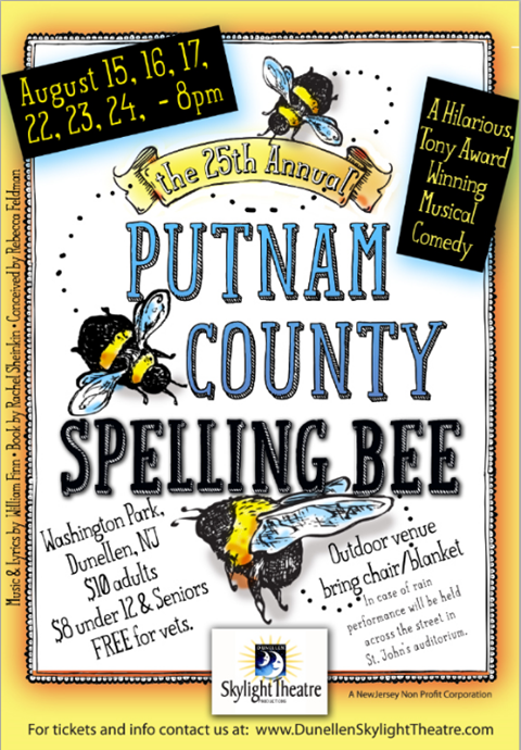 spelling bee poster