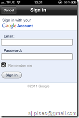 เข้าใช้ Google+ App