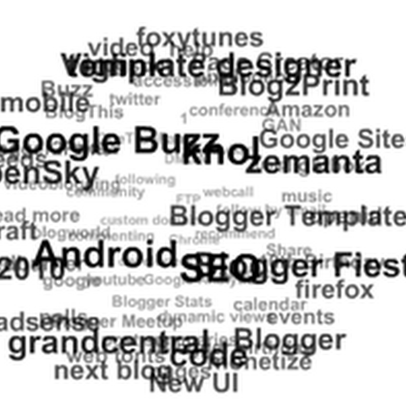 Gestire le etichette in Blogger: come creare un menù verticale.
