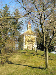 Obec Panenská - kaple sv. Jakuba Většího z počátku 18. stol.