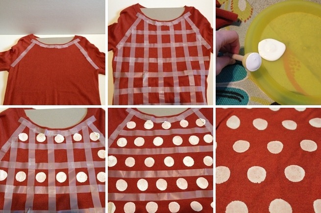DIY Polka Dot Sweater | allonsykimberly.com DIY Polka Dot Sweater | allonsykimberly.com