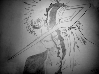 Fan Art de Ichigo por David Segura