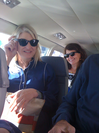 Naomi and our photographer, Jessica, sporting their cool shades.