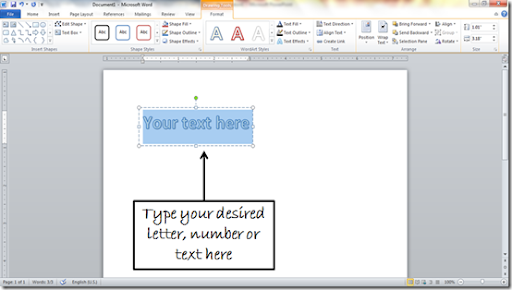 how to print mirror image in word 2007