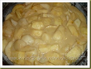 Torta di mele e pere con farina semintegrale e zucchero di canna (8)