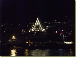 Tromso Cathederal from boat